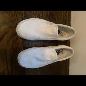 Vans white women’s size 7.5